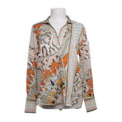 Blouse (White, Beige, Multicolored) from Mucho Gusto Elastane, Viscose