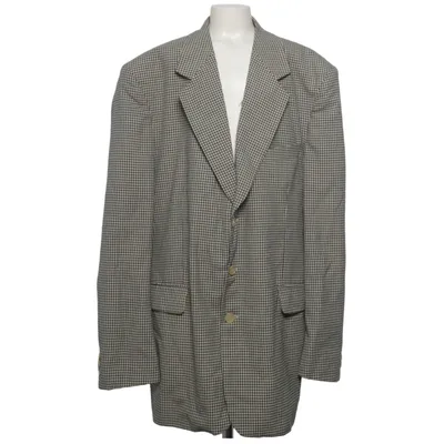 Blazer (Blå, Beige) fra Florentino Polyester, Viscose