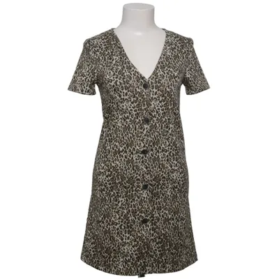 Jurk (Bruin, Wit) van Mango Casual