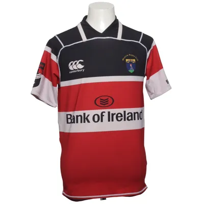 Maillot de football (Rouge, Noir, Blanc) de Canterbury Élasthane, Polyester