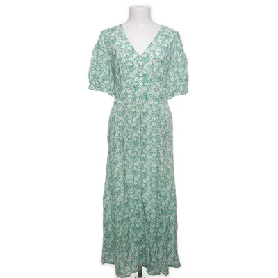 Långklänning (Grön, Vit, Flerfärgad) från Indiska Viskos