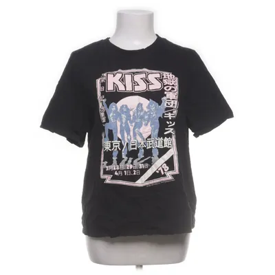 T-shirt (Svart, Flerfärgad) från Divided by H&M Bomull