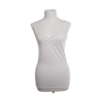 Tanktop (Wit) van Pieces Elastaan, Polyamide