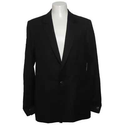 Blazer (Zwart) van Karl Lagerfeld for H&M Viscose, Wol