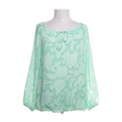 Knytblus (Grön) från Nala Polyester, Viskos, Elastan
