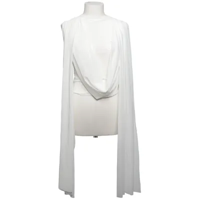 Top (White) from Fashion Nova Elastane, Polyester