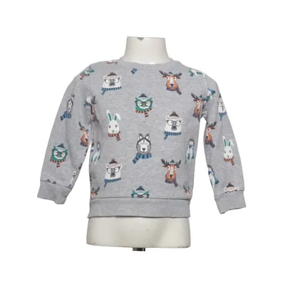 Sweatshirt (Grijs, Meerkleurig) van C&A Katoen, Polyester