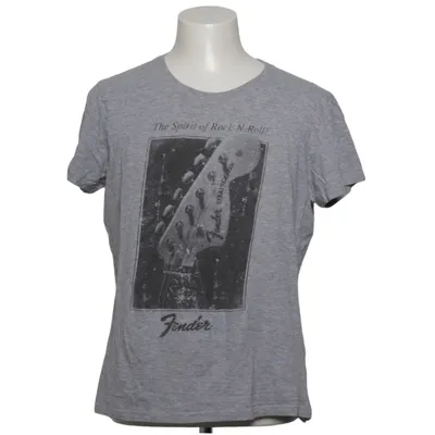 T-shirt (Grå) från Fender Bomull, Viskos