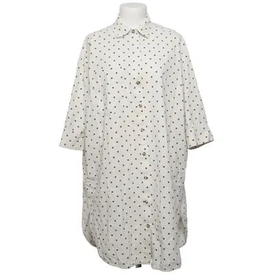 Skjortklänning (Vit, Svart) från Basic Apparel Ekologisk bomull