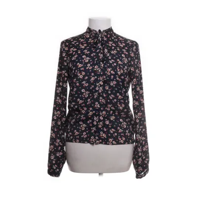 Pussy bow blouse (Blue, Multicolored) from Clockhouse Polyester