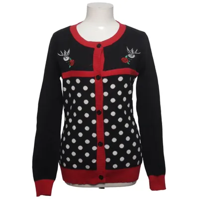 Cardigan (Zwart, Rood, Wit) van Rock Rebel Polyamide, Polyester, Viscose