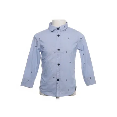 Shirt (Blauw, Wit) van Retour Katoen, Elastaan, Polyamide