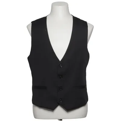 Anzugweste (Schwarz) von Y.TWO Jeans Baumwolle, Elasthan, Polyester