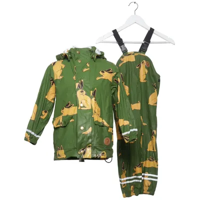 Regnställ (Grön, Flerfärgad) från Mini Rodini Polyester, Polyuretan