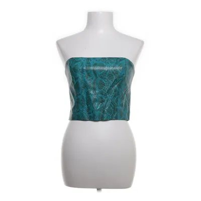 Tubetop (Grøn) fra ROTATE Birger Christensen Polyurethan, Bomuld, Viscose
