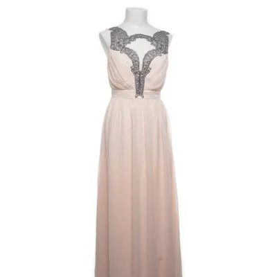 Evening gown (Beige) from Little Mistress Elastane, Polyester