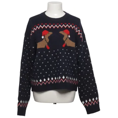 Christmas sweater (Blue, Red, White) from H&M Acrylic, Elastane, Polyester, Wool