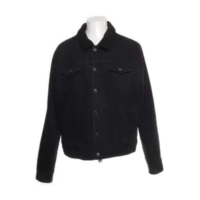 Gevoerde spijkerjas (Zwart) van Denim Co Katoen, Polyester