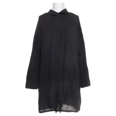 Shirt dress (Black) from Pure by Ulla Popken Cotton