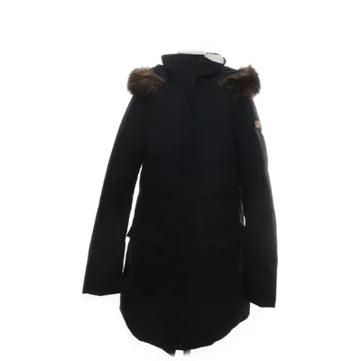 Winterjas (Zwart) van Roxy Acryl, Polyester, Imitatiebont