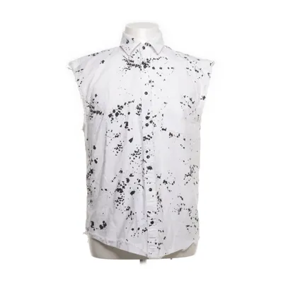 Short sleeve shirt (White, Black) from Zara Man Cotton