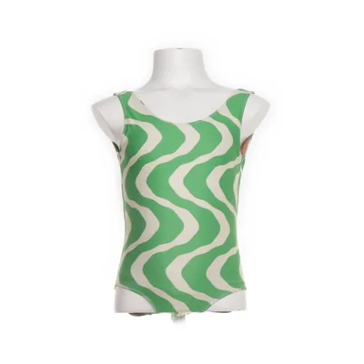 Badedragt (Grøn, Flerfarvet) fra Oas Elastan, Polyester