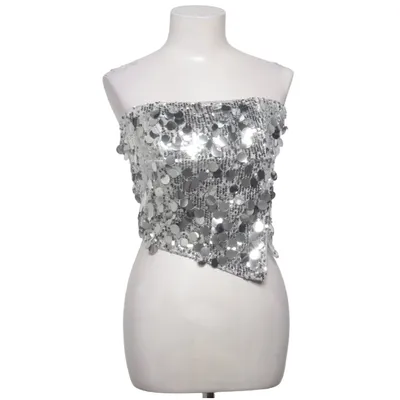 Tube top (Zilver) van Cider Polyester