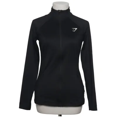 Træningsjakke (Sort) fra Gymshark Elastan, Genanvendt polyester