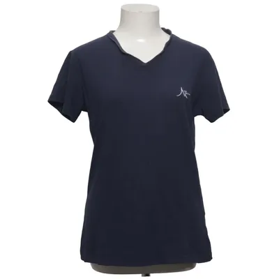T-shirt (Bleu) de High Mountain Coton, Élasthane, Polyester