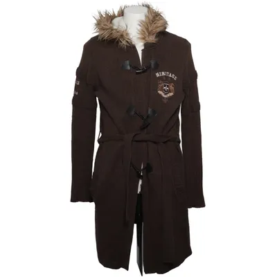 Cardigan (Bruin) van HV Polo Katoen, Polyamide, Wol