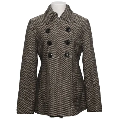 Frakke (Brun, Sort) fra Yessica Akryl, Polyester, Uld