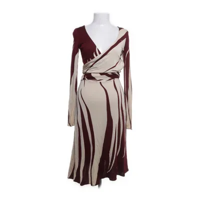 Wrap dress (Beige, Red) from Issa London Viscose