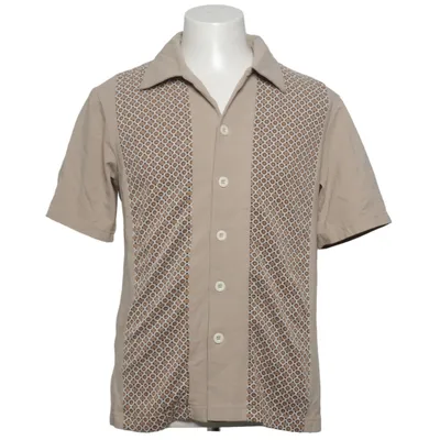 Short sleeve shirt (Beige, Multicolored) from Carnal Apparel
