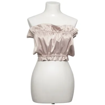 Halternecktopp (Beige) från Obsession Stockholm Polyester