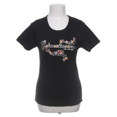 T-shirt (Svart, Flerfärgad) från Margot Bomull