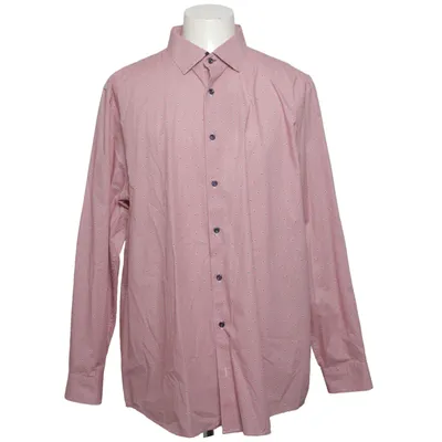 Shirt (Rood, Wit) van Dressmann Katoen
