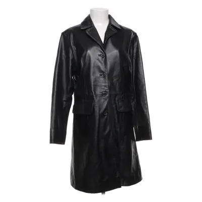 Leren jas (Zwart) van SAKI Leather Polyester