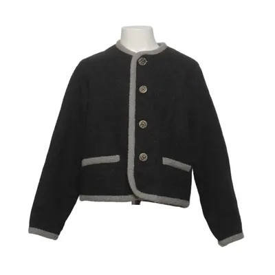 Cardigan (Gray) from Jachiem Polyester, Wool