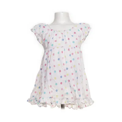 Jurk (Wit, Meerkleurig) van Kids by Lindex Katoen