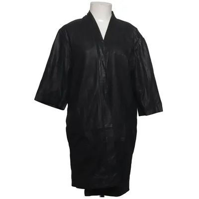 Leather coat (50098) from Depeche Leather, Polyester