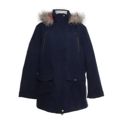 Winter jacket (Blue) from Atlas for Women Acrylic, Polyester, Faux fur