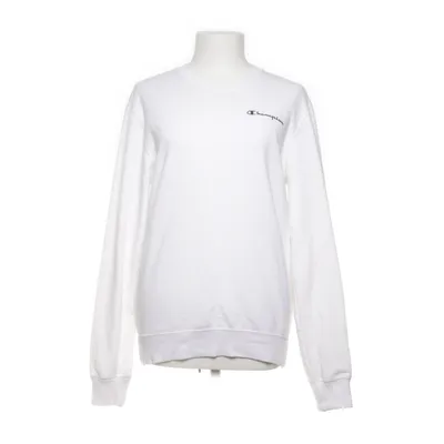 Collegetröja (Vit) från Champion Bomull, Elastan, Polyester