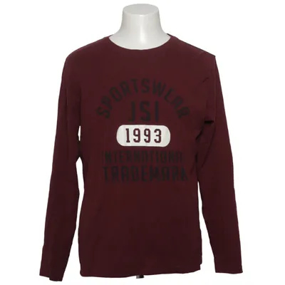 Lange mouwen shirt (Rood) van Jacks Katoen