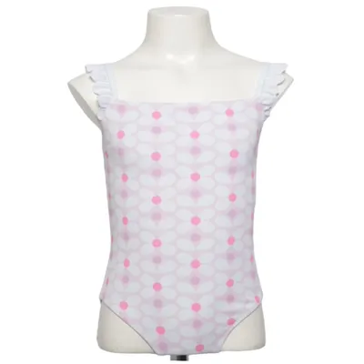 Badpak (Roze, Wit) van Jacadi Elastaan, Polyamide, Polyester