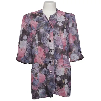 Blazer (Pink, Purple, Blue) from Hardob Acetate, Polyester