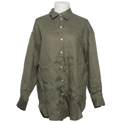 Skjorta (Grön) från H&M Premium Quality Linne