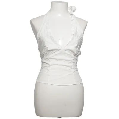 Haut dos-nu (Blanc) de Gina Tricot Coton