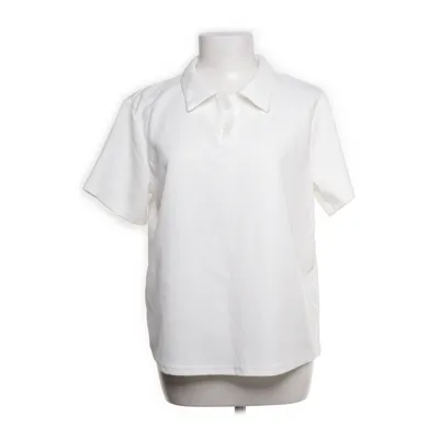 Polo shirt (White) from Lovito Elastane, Polyester