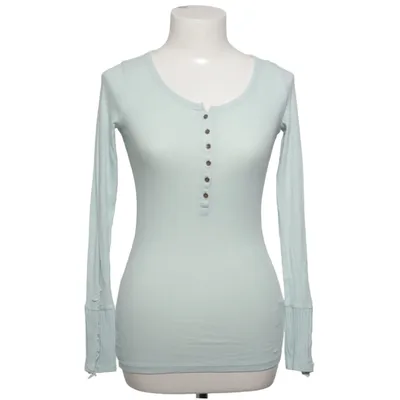 Henley shirt (Groen) van Hollister Katoen, Elastaan, Polyester