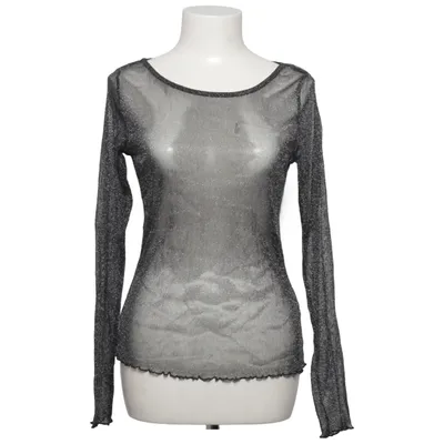Top (Black, Silver) from Lindex Metallic fiber, Polyamide